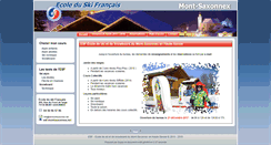 Desktop Screenshot of esf-montsaxonnex.net